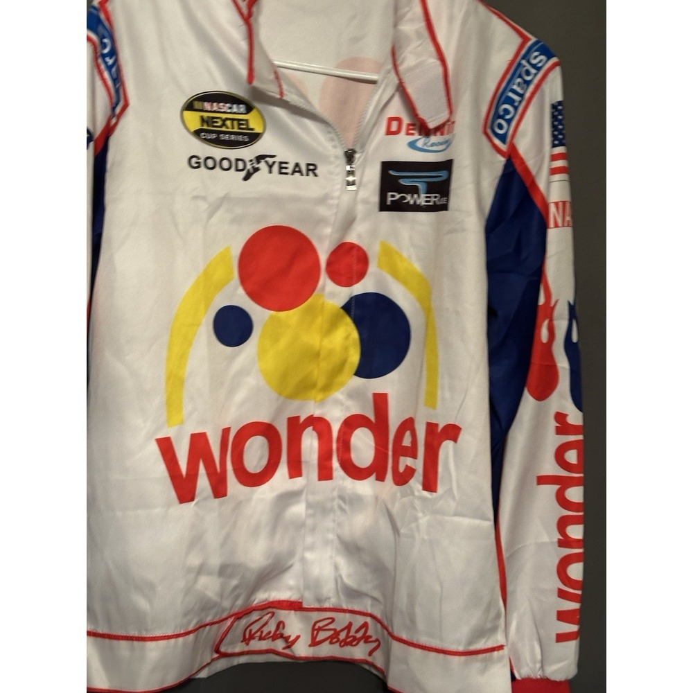 Talladega Nights Ricky Bobby Wonder Bread Racing Performance Jacket - Picture 4 of 15